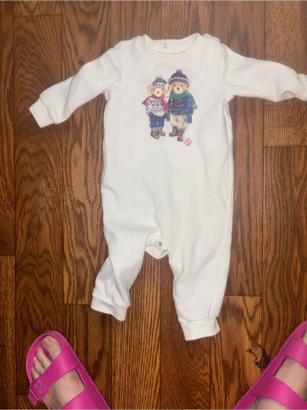 Ralph Lauren Fleece Overall size 9 months